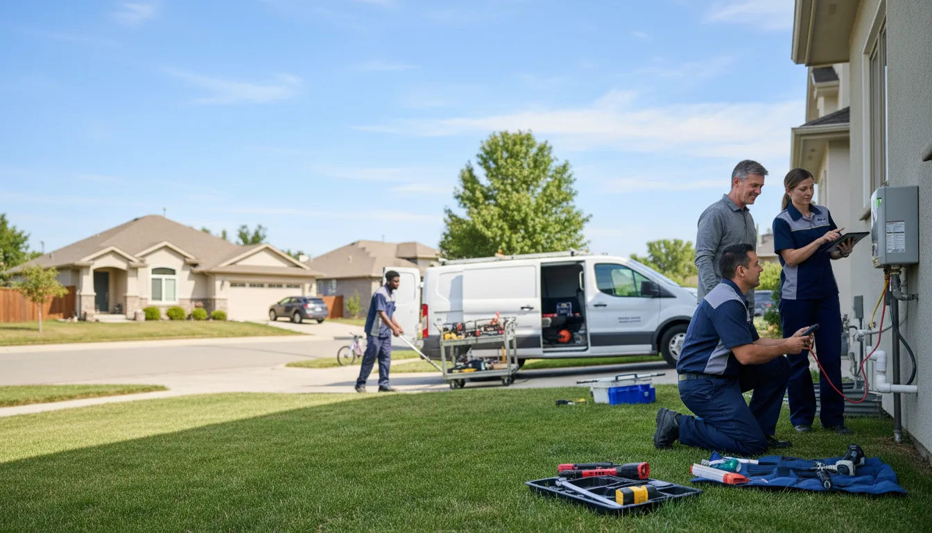 Tankless water heater service in Riverdale, CA
